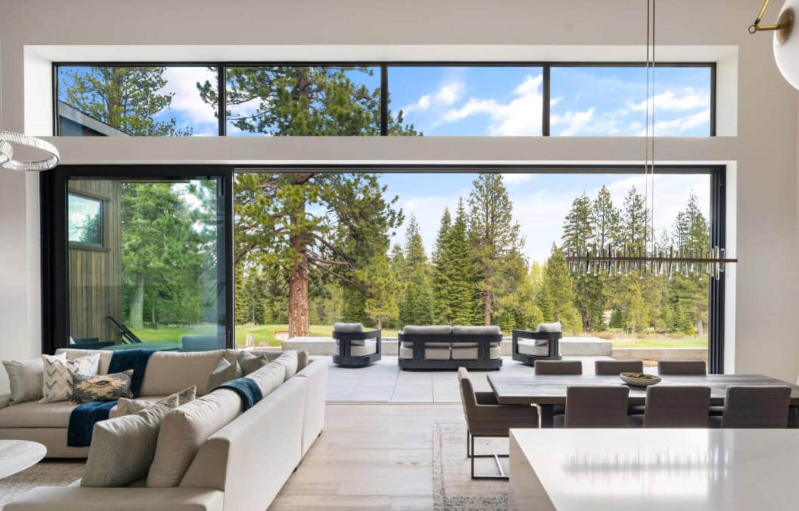 4 panel sliding glass door