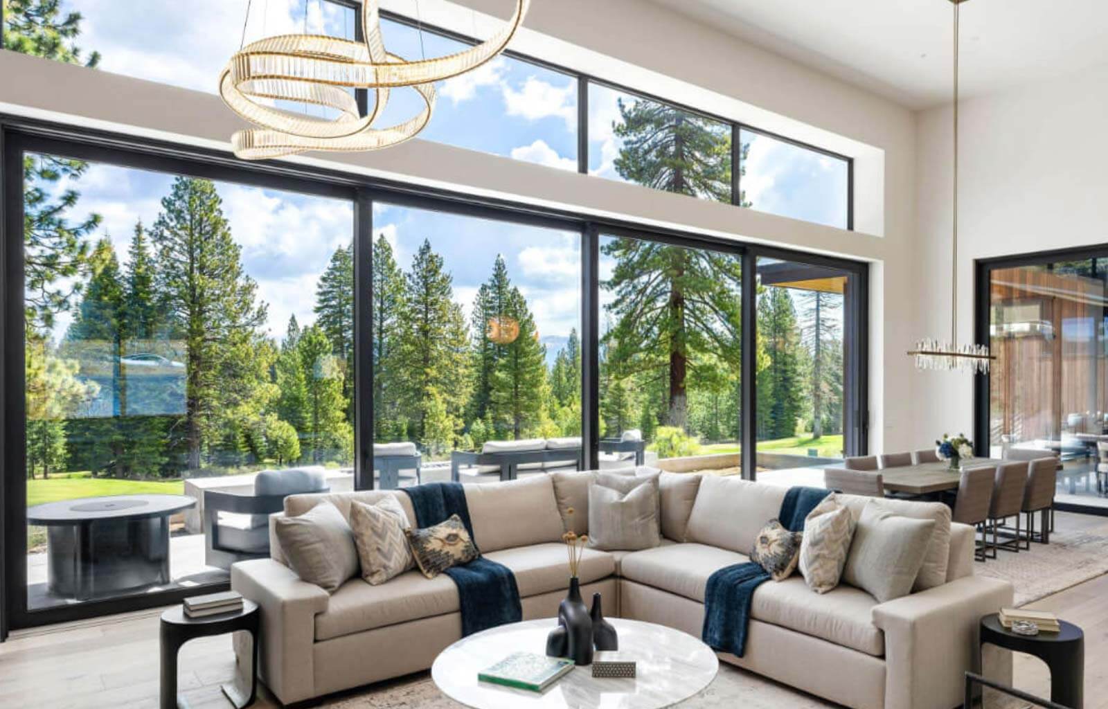 4 panel sliding glass door